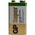 Батарейка GP 1604А-S1 Super alkaline 6LF22 (крона, 9V)