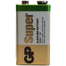 Батарейка GP 1604А-S1 Super alkaline 6LF22 (крона, 9V)